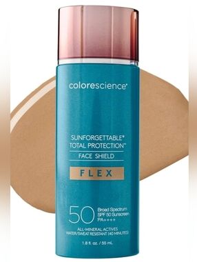 Colorescience Sunforgettable Total Protection Face Shield FLEX TAN SPF 50 — M268
